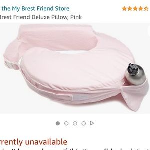 My Brest friend deluxe breastfeeding pillow pink